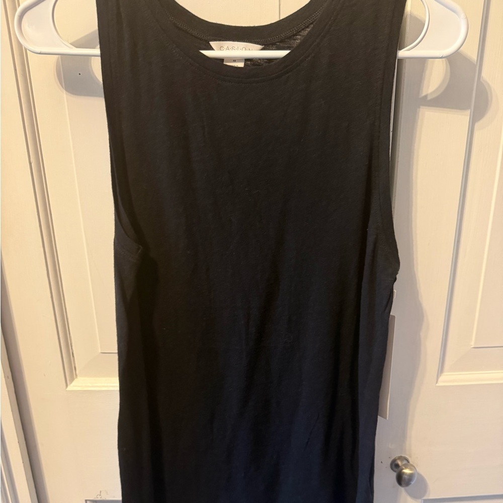Caslon Black Sleeveless Tank Top, NWT Nordstroms